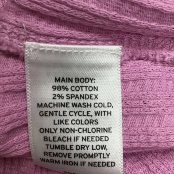 Bp Womens Tank Top Solid Purple Sleeveless Scoop Neck Snap Button Front S New - Picture 5 of 5